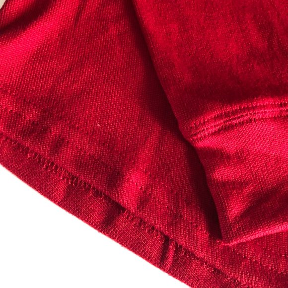 LAURA ASHLEY 2 Pc Winter Puppy Red Pajamas Size Large - Picture 5 of 7